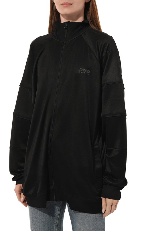 фото Толстовка из вискозы и хлопка mm6