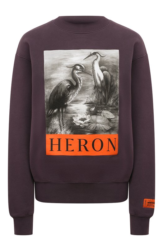 фото Хлопковый свитшот heron preston