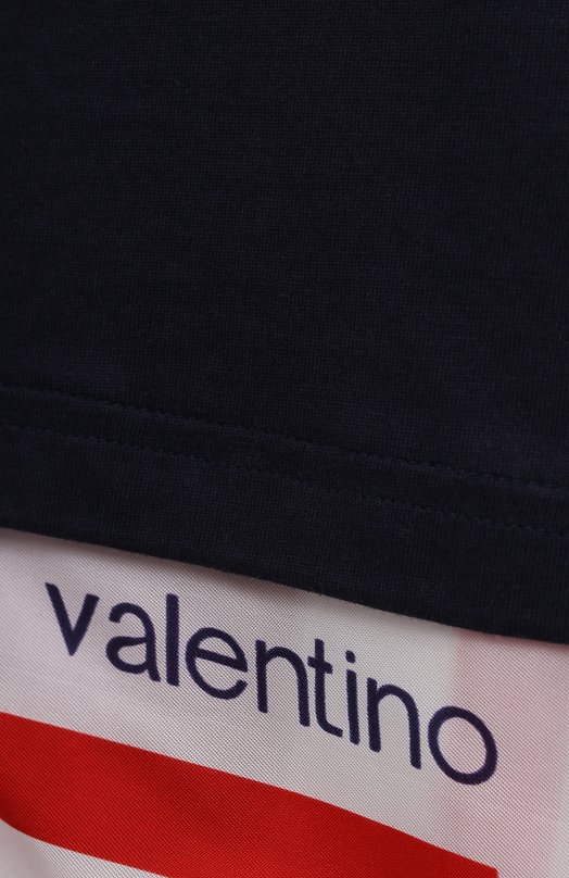 фото Хлопковая футболка valentino