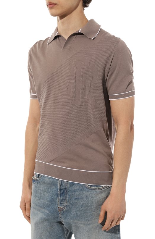 фото Хлопковое поло stefano ricci