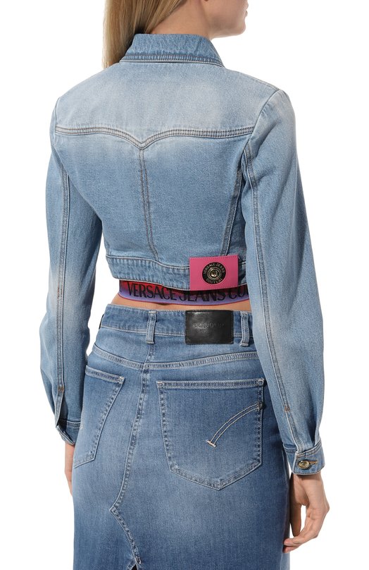 фото Джинсовая куртка versace jeans couture