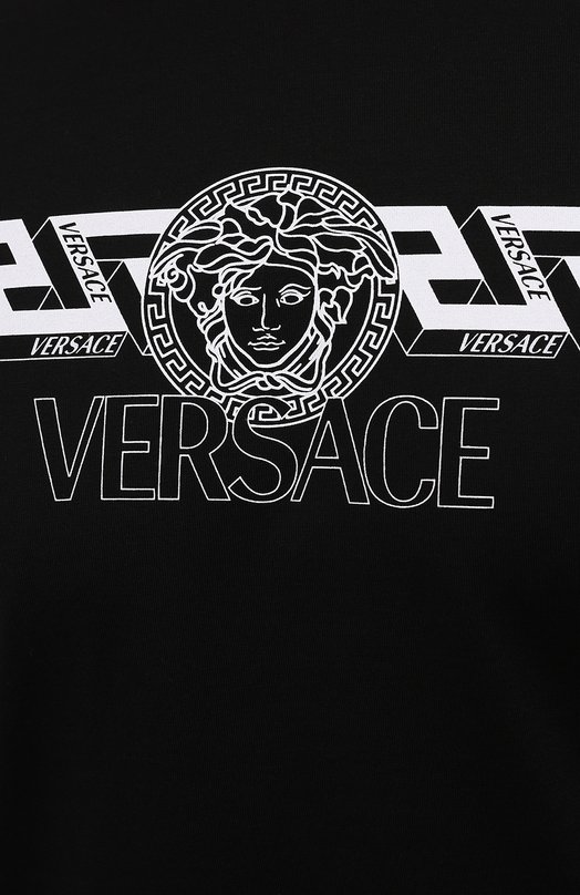 фото Хлопковая футболка versace