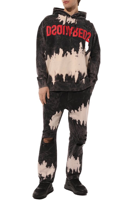 фото Хлопковые брюки dsquared2