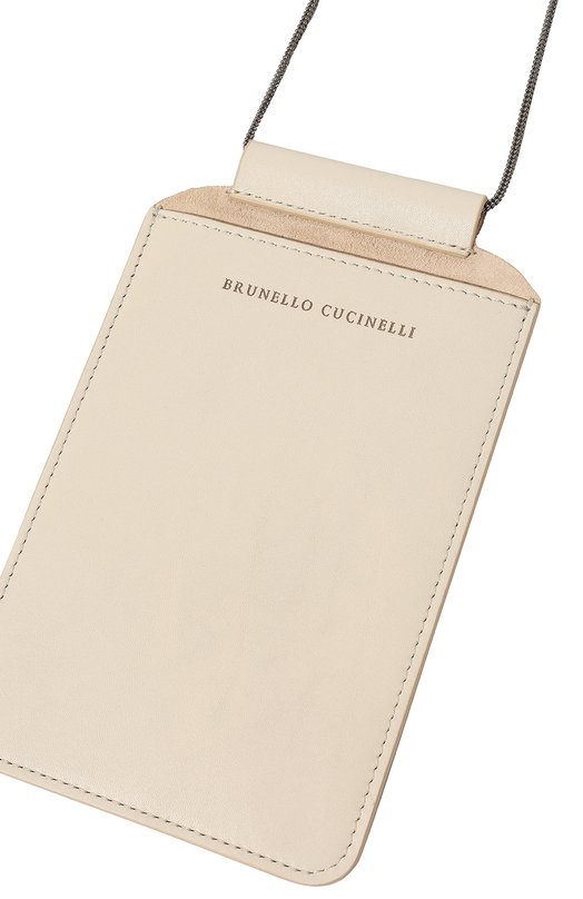 фото Кожаный чехол для iphone brunello cucinelli