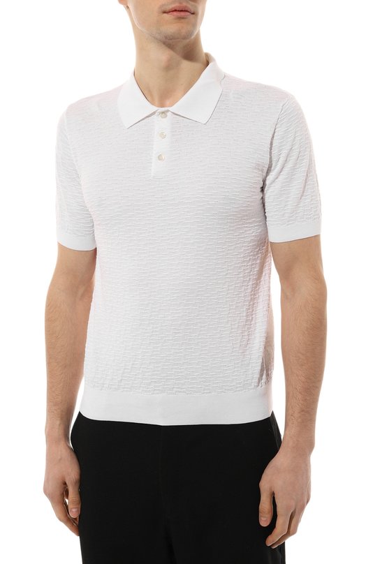 фото Хлопковое поло andrea campagna