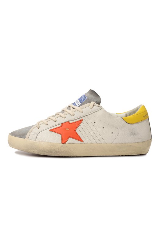 фото Кожаные кеды superstar golden goose deluxe brand