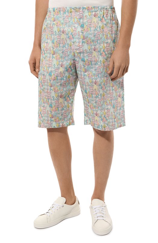 фото Хлопковые шорты liberty gucci