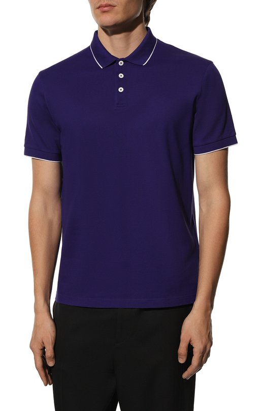 фото Хлопковое поло giorgio armani