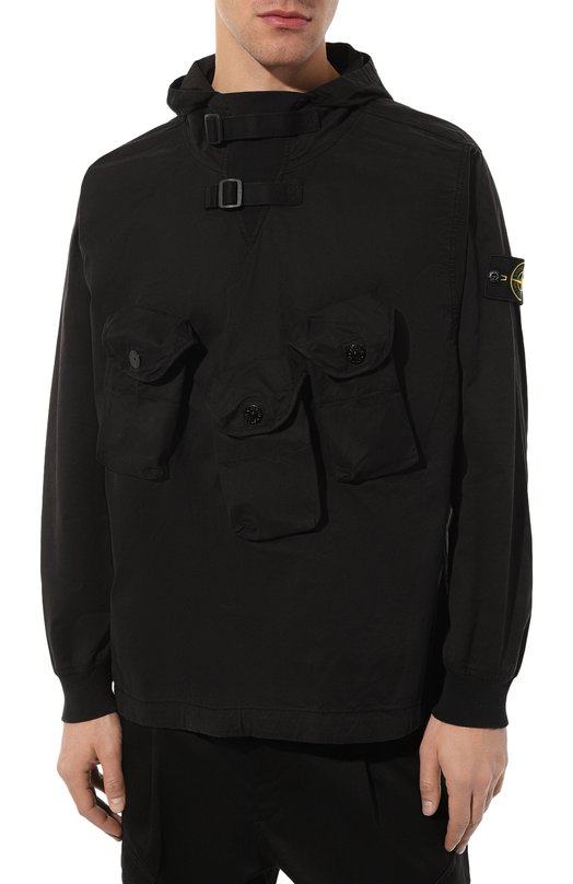 фото Хлопковый анорак stone island