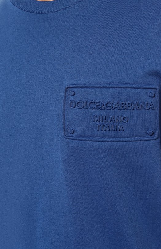 фото Хлопковая футболка dolce & gabbana