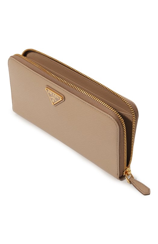 фото Кожаный кошелек prada