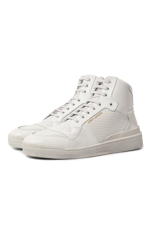 фото Кожаные кеды sl24 saint laurent