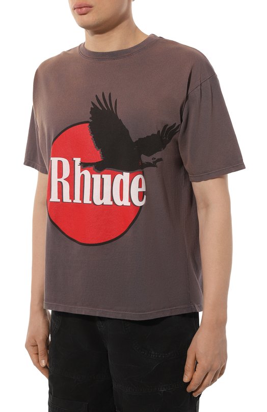 фото Хлопковая футболка rhude