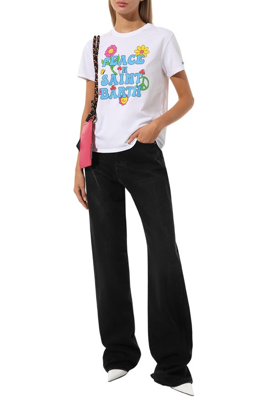 фото Хлопковая футболка mc2 saint barth