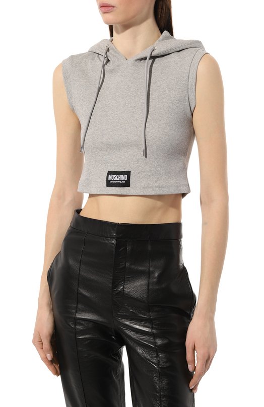 фото Хлопковый топ moschino