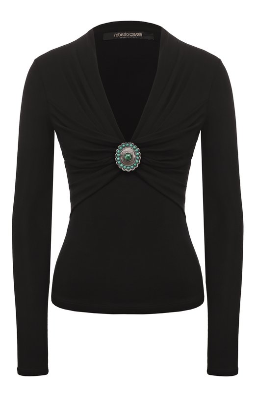 фото Топ из вискозы roberto cavalli