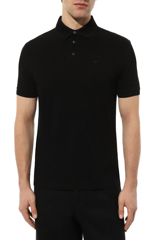 фото Хлопковое поло emporio armani