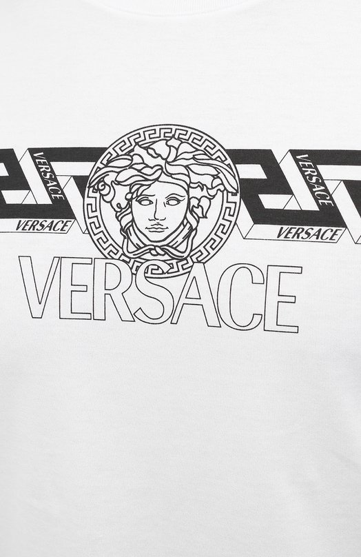 фото Хлопковая футболка versace