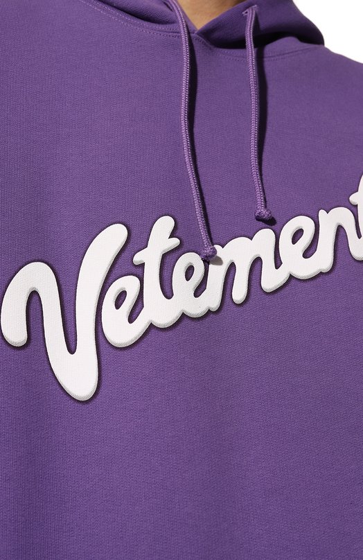 фото Хлопковое худи vetements