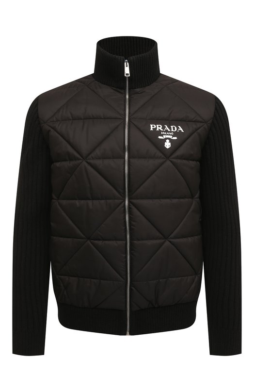 фото Комбинированный бомбер prada