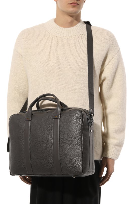 фото Кожаная сумка для ноутбука doucal's