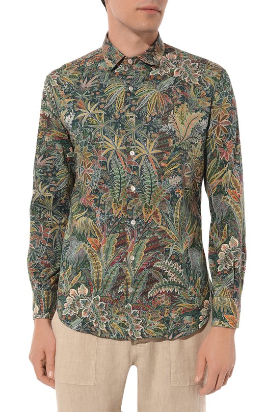 фото Хлопковая рубашка mc2 saint barth