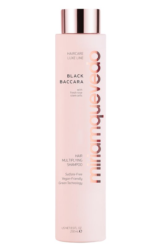 фото Шампунь для уплотнения и объема волос с экстрактом розы black baccara (250ml) miriamquevedo