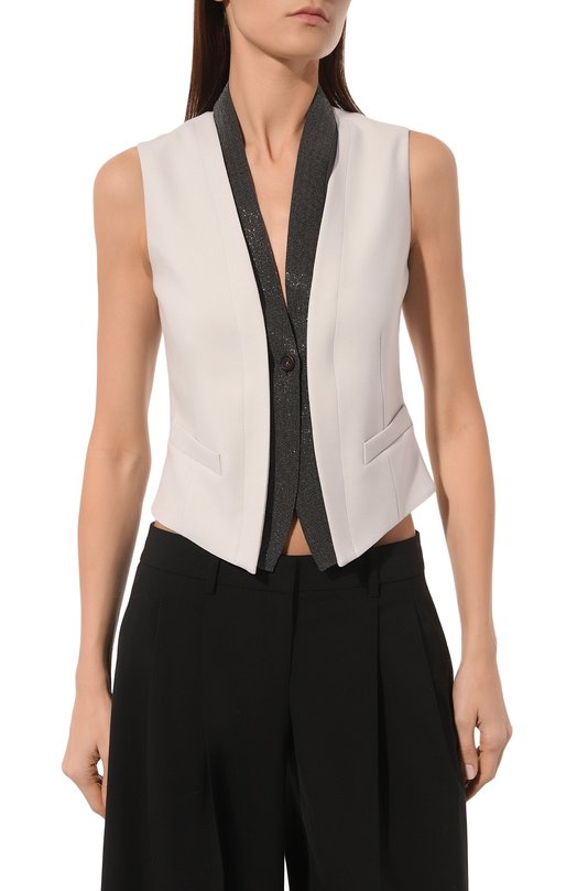 фото Шерстяной жилет brunello cucinelli