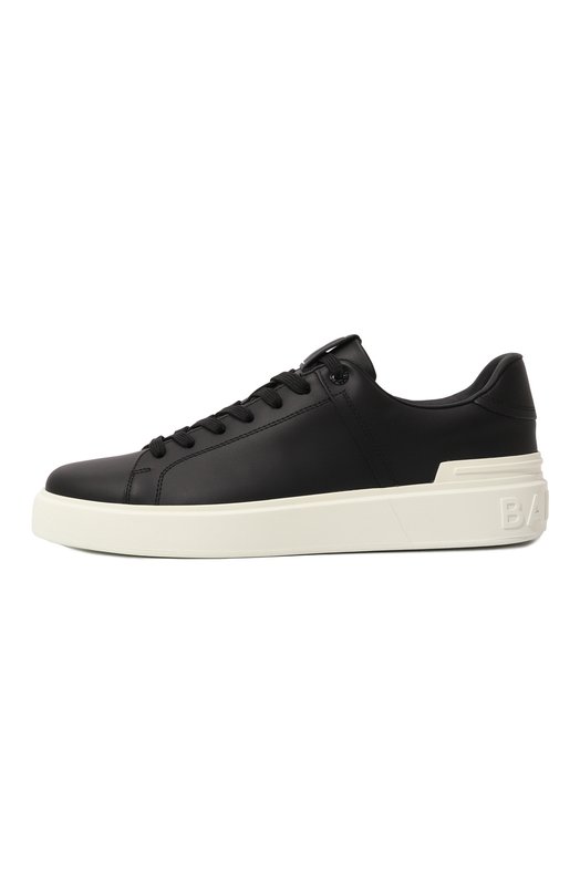 фото Кожаные кеды b-court balmain