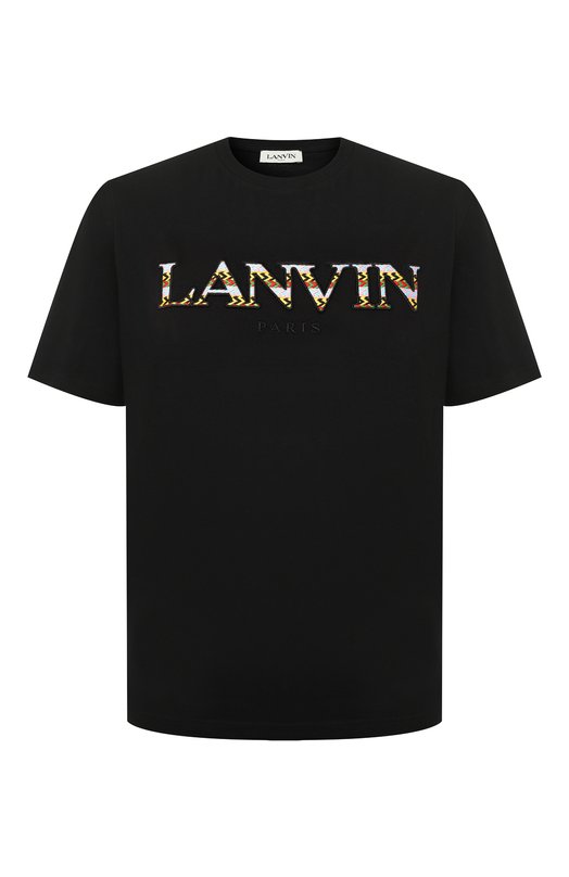 фото Хлопковая футболка lanvin