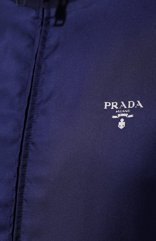 фото Шелковый бомбер prada