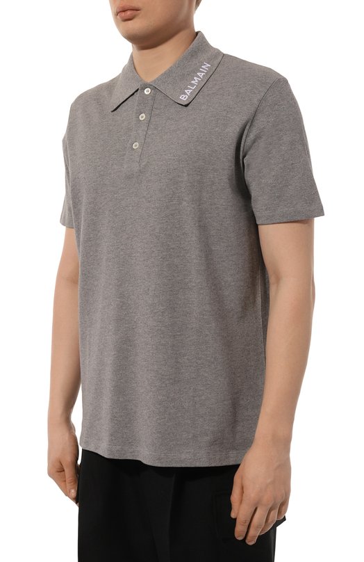 фото Хлопковое поло balmain