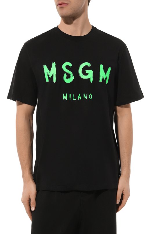 фото Хлопковая футболка msgm