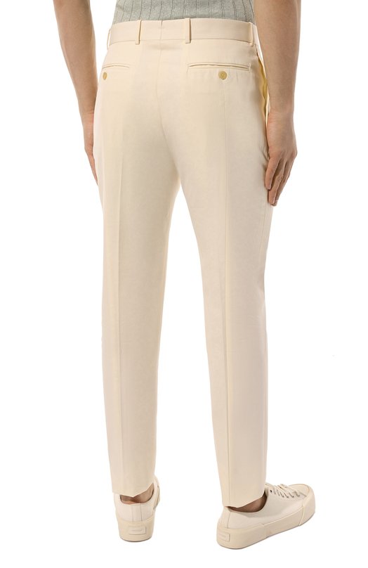 фото Хлопковые брюки alexander mcqueen