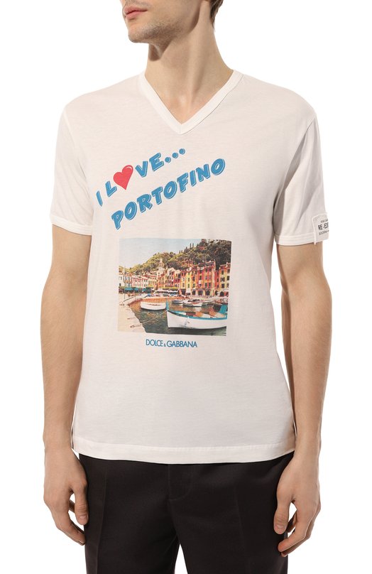 фото Хлопковая футболка dolce & gabbana