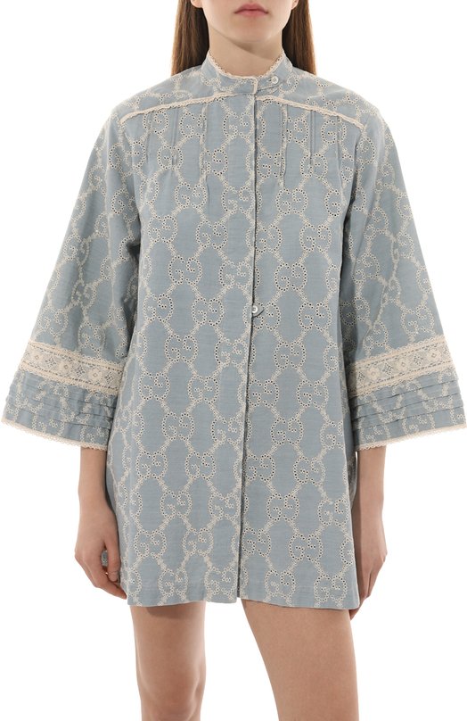 фото Хлопковое платье gucci