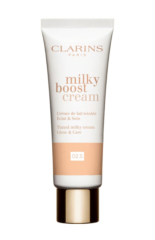 фото Тональный крем с эффектом сияния milky boost cream, 02.5 (45ml) clarins