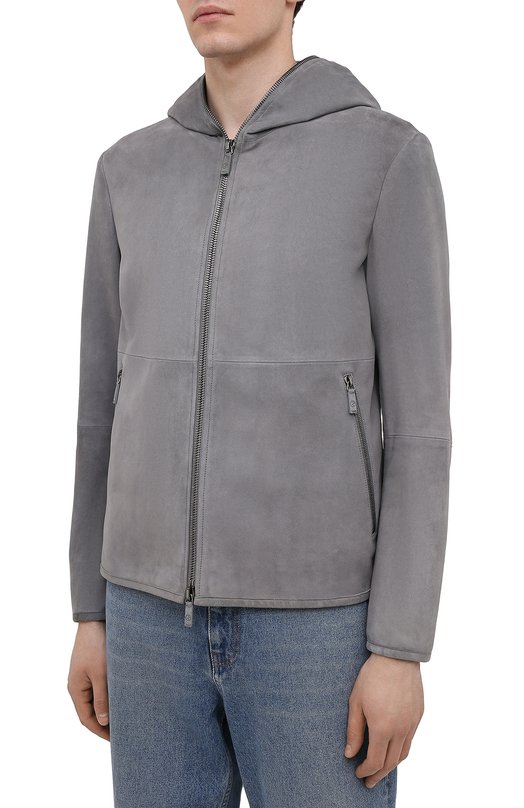 фото Замшевая куртка giorgio armani