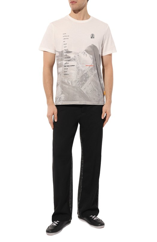 фото Хлопковая футболка parajumpers