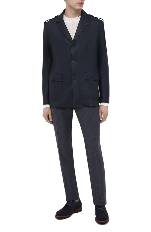 фото Кожаная куртка andrea campagna