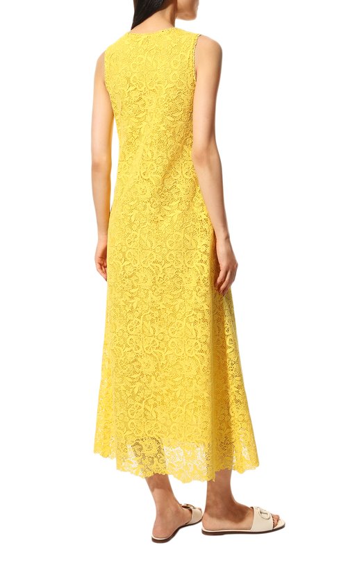 фото Хлопковое платье loro piana