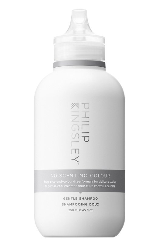 фото Нежный шампунь для чувствительной кожи головы no scent no colour (250ml) philip kingsley