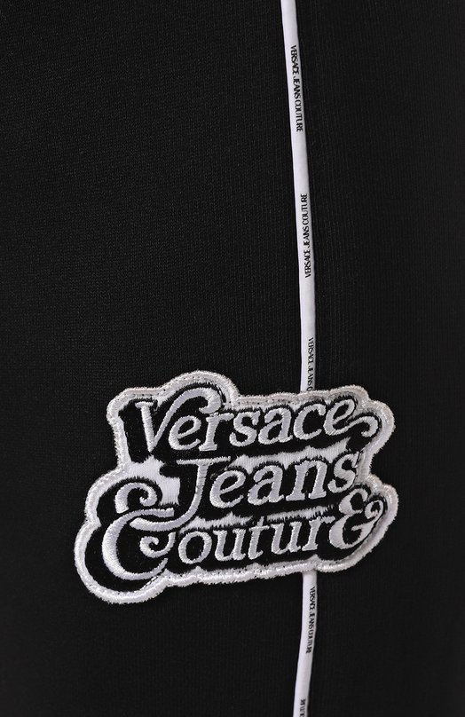 фото Хлопковые брюки versace jeans couture