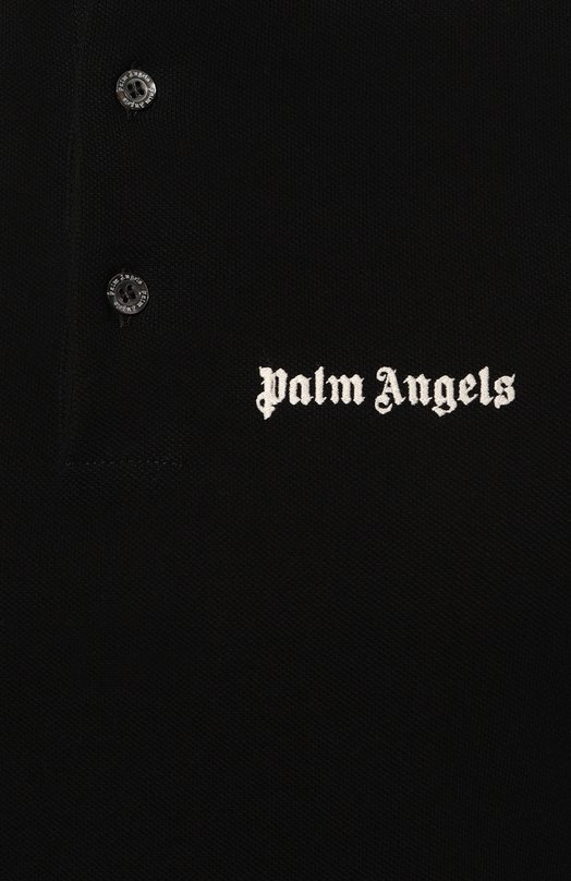 фото Хлопковое поло palm angels