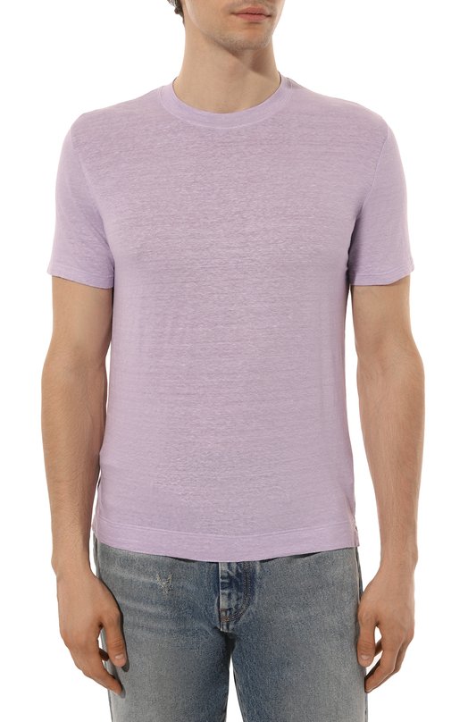 фото Льняная футболка fedeli