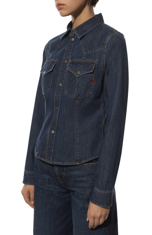 фото Джинсовая рубашка diesel