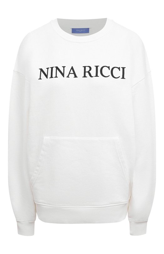 фото Хлопковый свитшот nina ricci