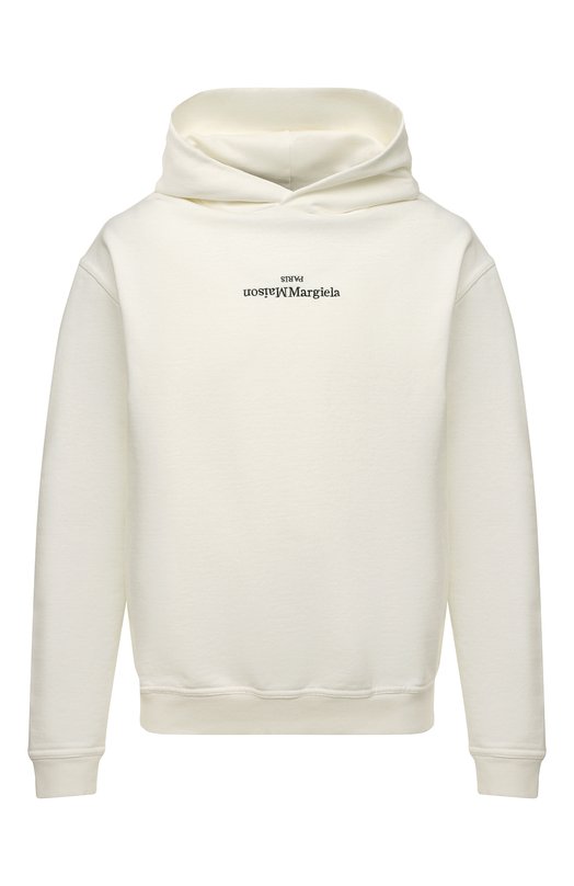 фото Хлопковое худи maison margiela