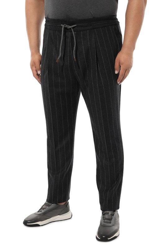 фото Шерстяные брюки brunello cucinelli
