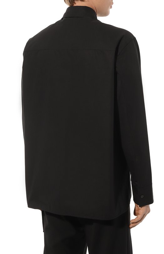 фото Хлопковая рубашка jil sander